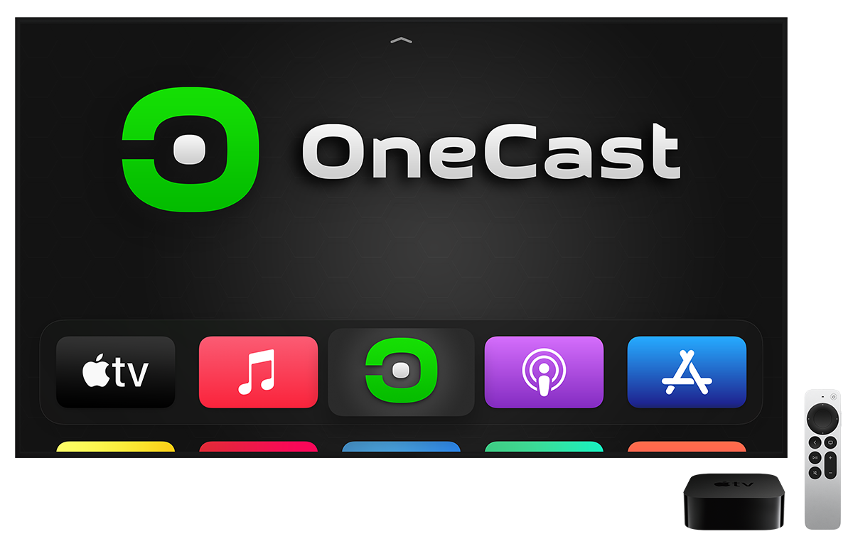 OneCast on Apple TV